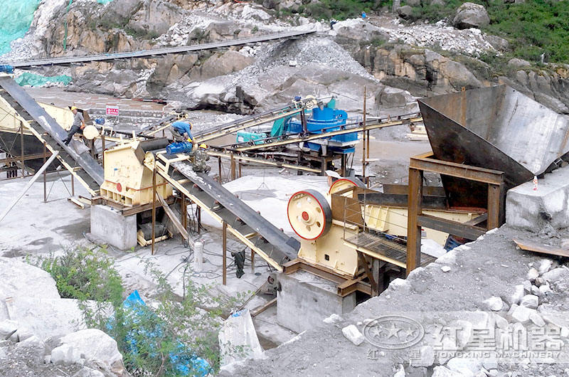  石料生產現場