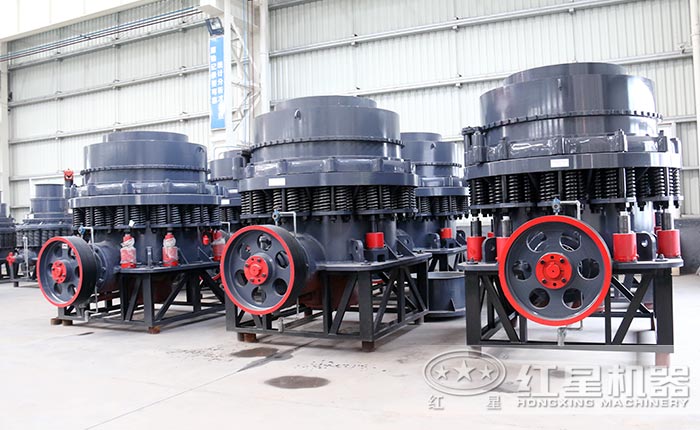 1750圓錐破碎機車間現貨實拍圖