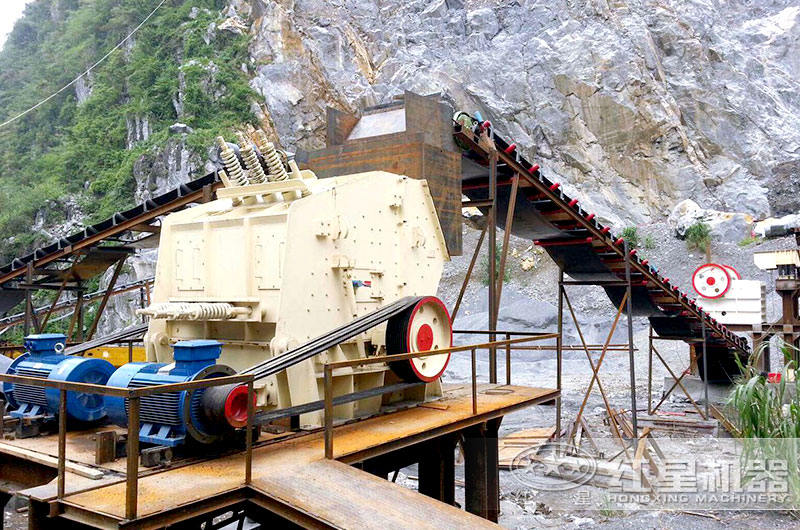 石灰石破碎生產現場