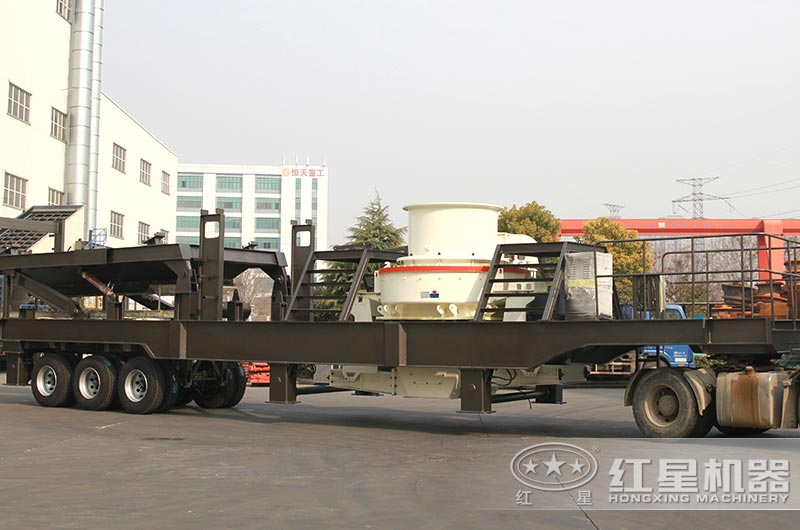 移動治沙機發往廣東