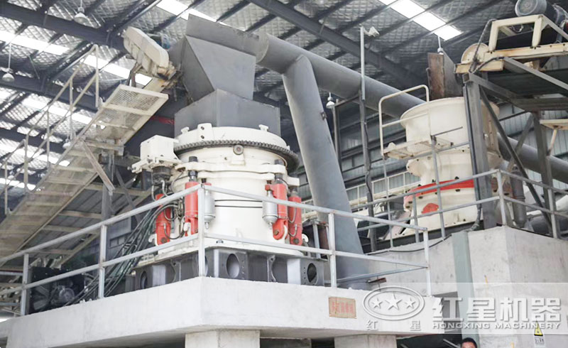 圓錐破工作現場