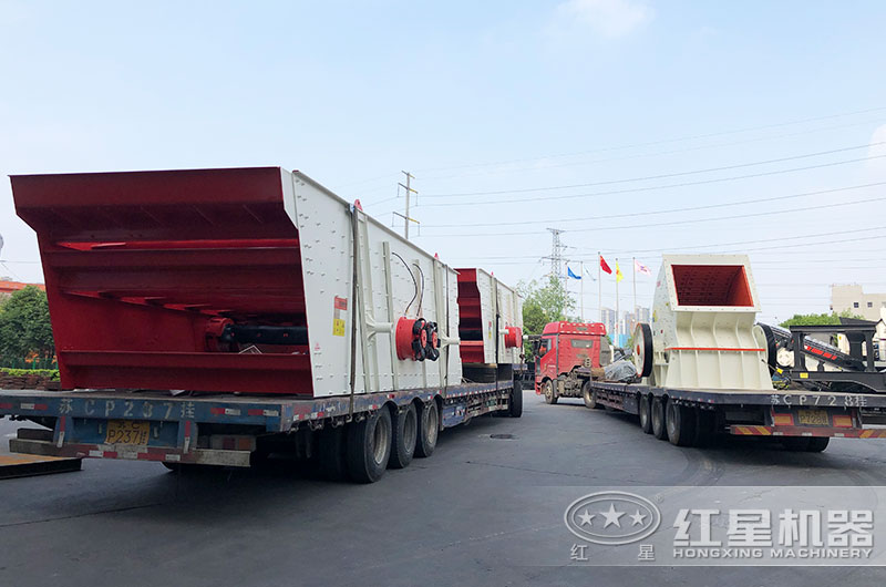 煤矸石破碎機陸續發往各地