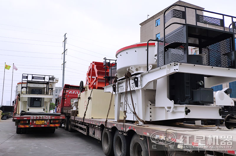 制砂機陸續發貨中